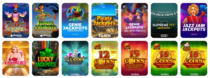 Jackpot slots at Casino Glory